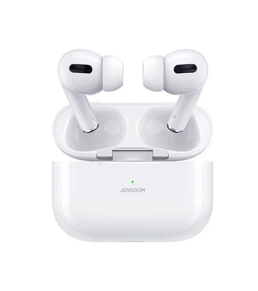 3.1 JOYROOM TWS Active Noise Cancelling ANC Earbuds With Premium Case - White Earbuds Joyroom