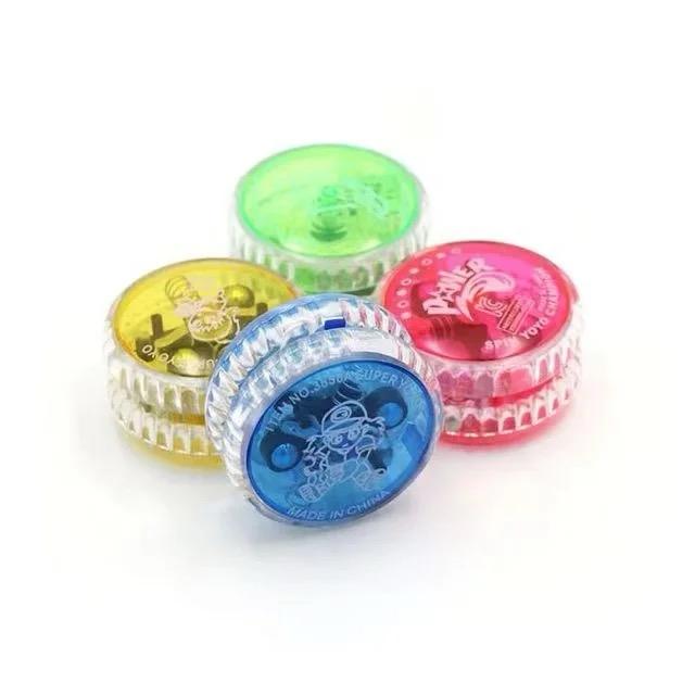 Pack of 12 Led Toys Yo yo Sport Toys Yo Yo Flashing Plastic for Kids