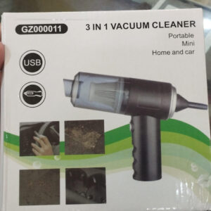 3 In 1 Vacuum Cleaner mini portable For Home And Car (GZ000011) / Wireless Mini Handheld Vacuum Cleaner