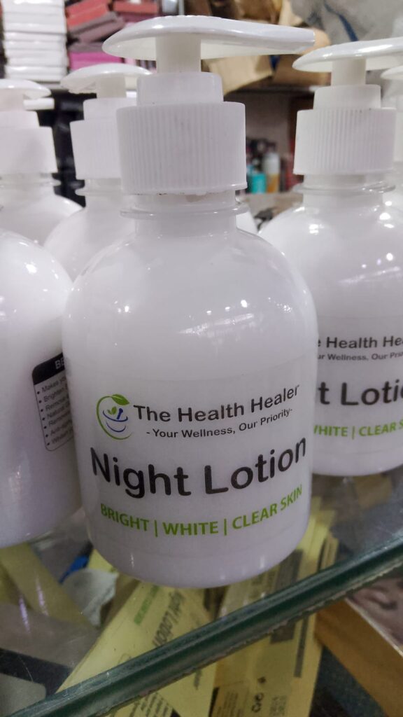 The Health Healer Night Lotion BRIGHT WHITE CLEAR SKIN (240ml)