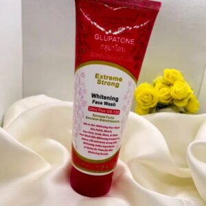 Glupatone Whitening Face Wash GS 120 | Extreme Strong Powerful Whitening for Clear Skin 60ml