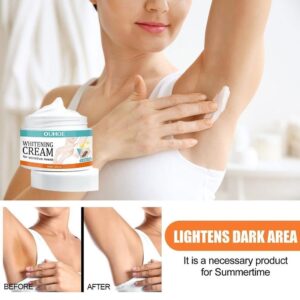 Sensitive Area Whitening Cream for Private Parts, Underarms, Inner Thighs, and Dark Spot Lightening(30ml)