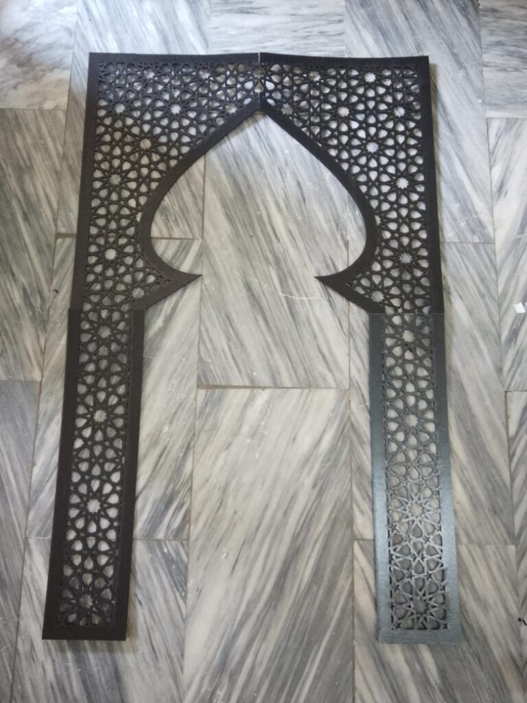 Mehrab for Prayer Room for Home | Double tape is include to Paste on wall | Home Decoration for Prayer room