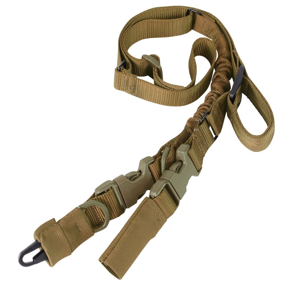 Durable Tactical Rifle Sling for Hunting & Training – Adjustable, Bungee, Quick Detach