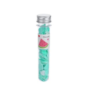 Outdoor Portable Hand Washing Disposable Soap Paper Flakes – 100 PCs in Flower Tube Bottle (Random color)