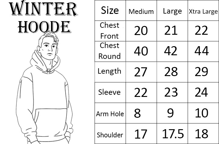 New Summer Collection Full Black Hoodie with Ghost Skull Print for Men and Boys – Comfortable, Trendy & Casual Wear