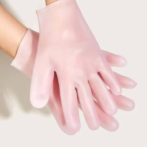 Silicone Moisturizing Gel Socks & Gloves Pack (64g) | Deep Repair for Dry Hands & Feet | Winter Care Deal