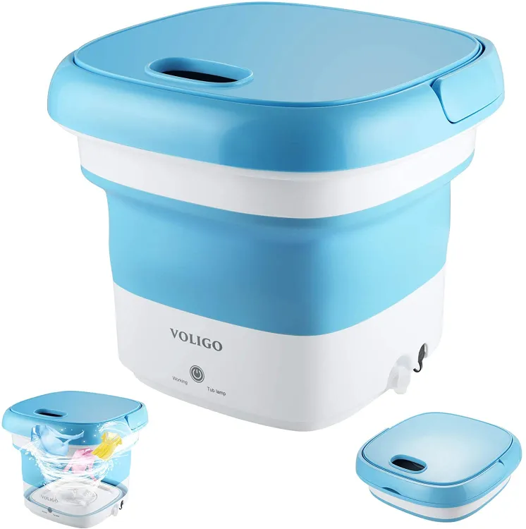 Foldable Mini Washing Machine China imported Heavy Quality ( random color )