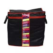 Black Storage Organizer Bag / Durable material for long-lasting use.