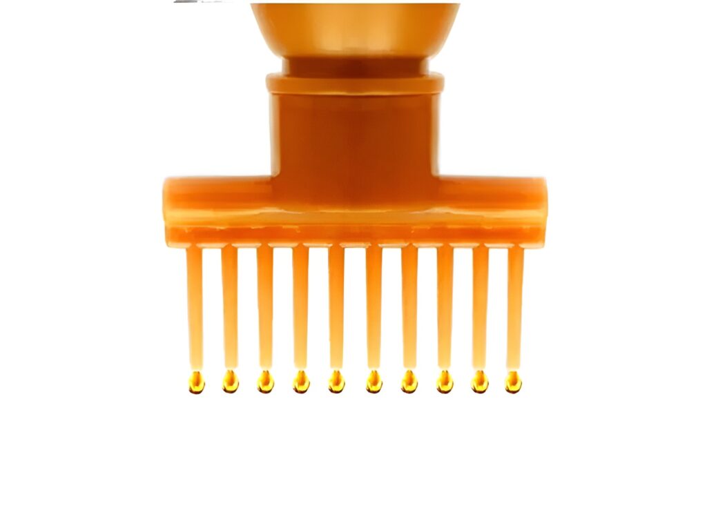 (Pack of 20) Hair dye bottle | Hair Oil Applicator Bottle, Root oiling Comb bottle for Hair Coloring, Shampoo, Oiling, Dye, and Scalp Treatment for home & commercial ( Empty Bottle)