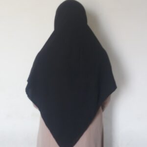 Plain Square Hijab Korean Chiffon Soft Comfortable 55 X 55 Inch For Students And Working Women