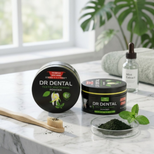 Dr. Dental Teeth Whitening Powder | 100% Natural Herbal Formula 50g