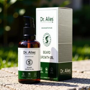 Dr Alies Professional Beard Growth Oil Natural Chemical Free Blend For Thicker Stronger Beard Growth | 30ml
