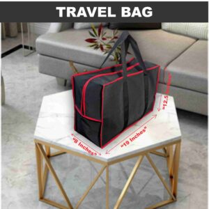 TRAVEL BAG MADE UP FUSING 110GSM