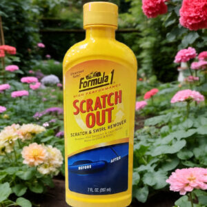Formula 1 Scratch Out Scratch & Swirl Remover 207ML – High Performance Car Paint Scratch Remover & Gloss Restorer