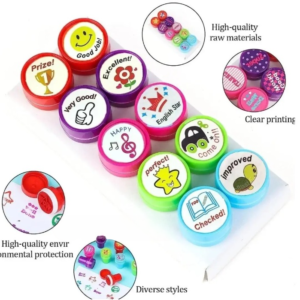 Appreciation Stamps β Kids Stamp Set for Motivation | Self-Inking | Pack of 10