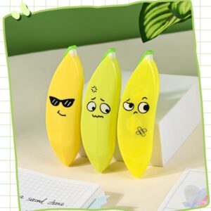 Banana Shaped Correction Tape – Fun & Portable Eraser Tool for Paper, Labels, and More – 14cm