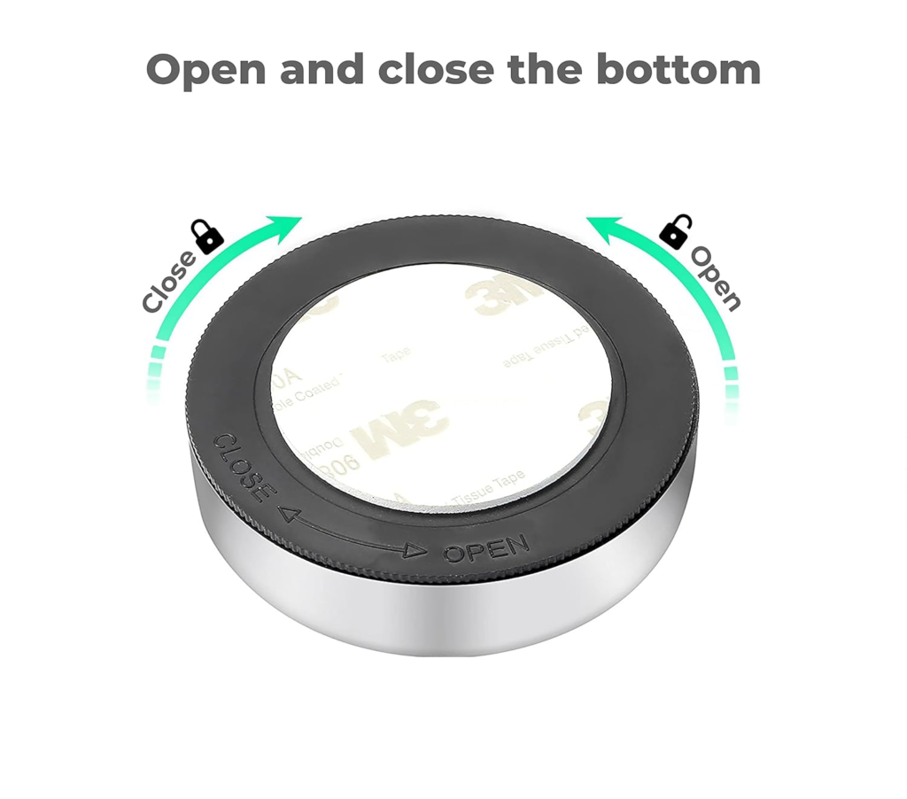 1 PC LED Touch Light Battery Powered Wireless Night Light Stick Tap Touch Lamp for Closets, Counters or Utility Rooms